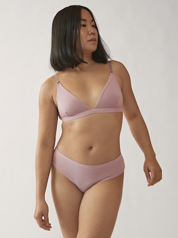 Triangle Soutien-gorge ARMEDANGELS en rose : devant