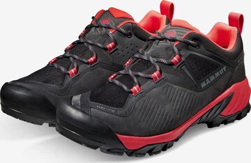 MAMMUT Athletic Shoes 'Sapuen Low' in Red