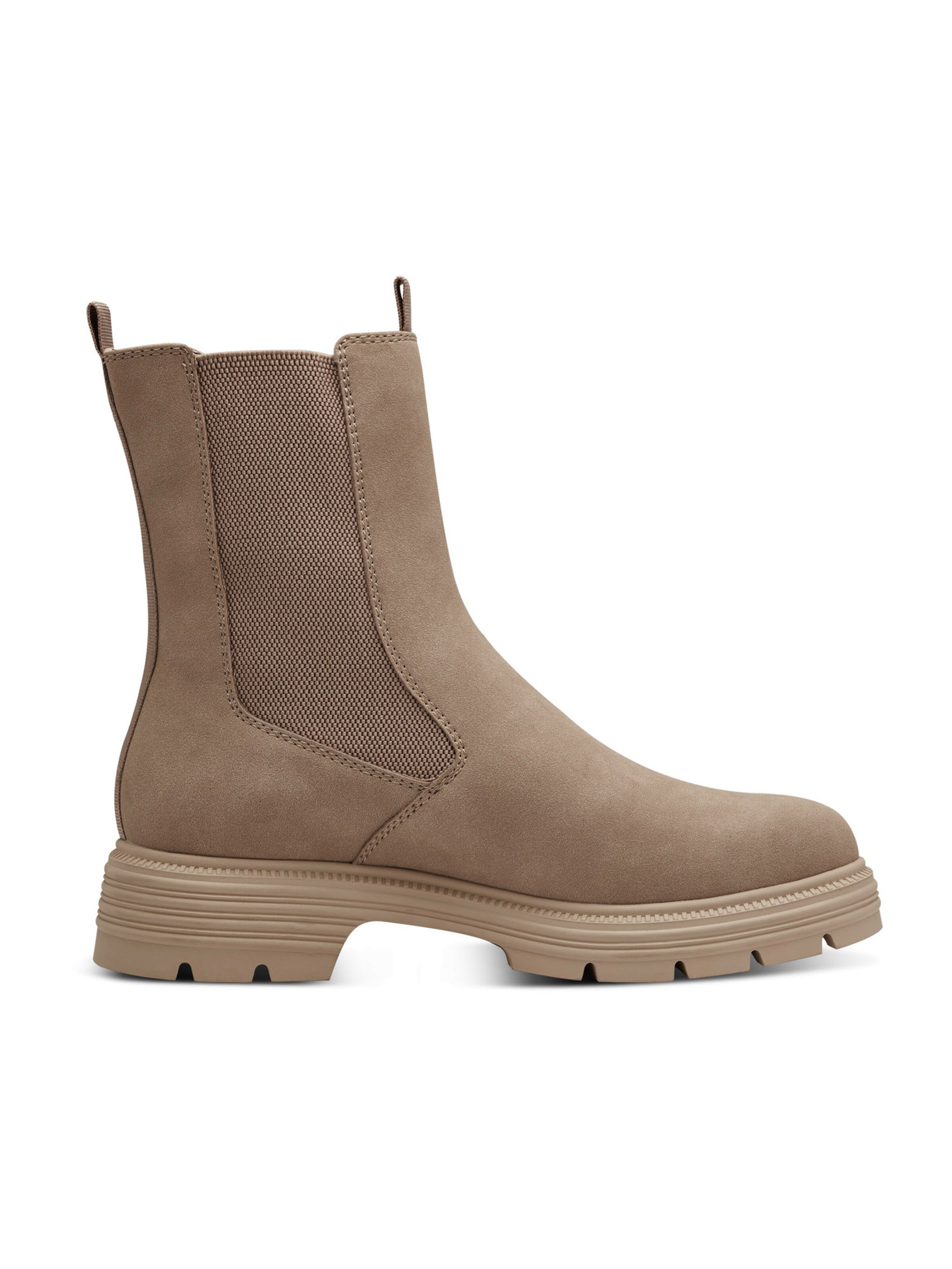 Tamaris Chelsea boots i beige
