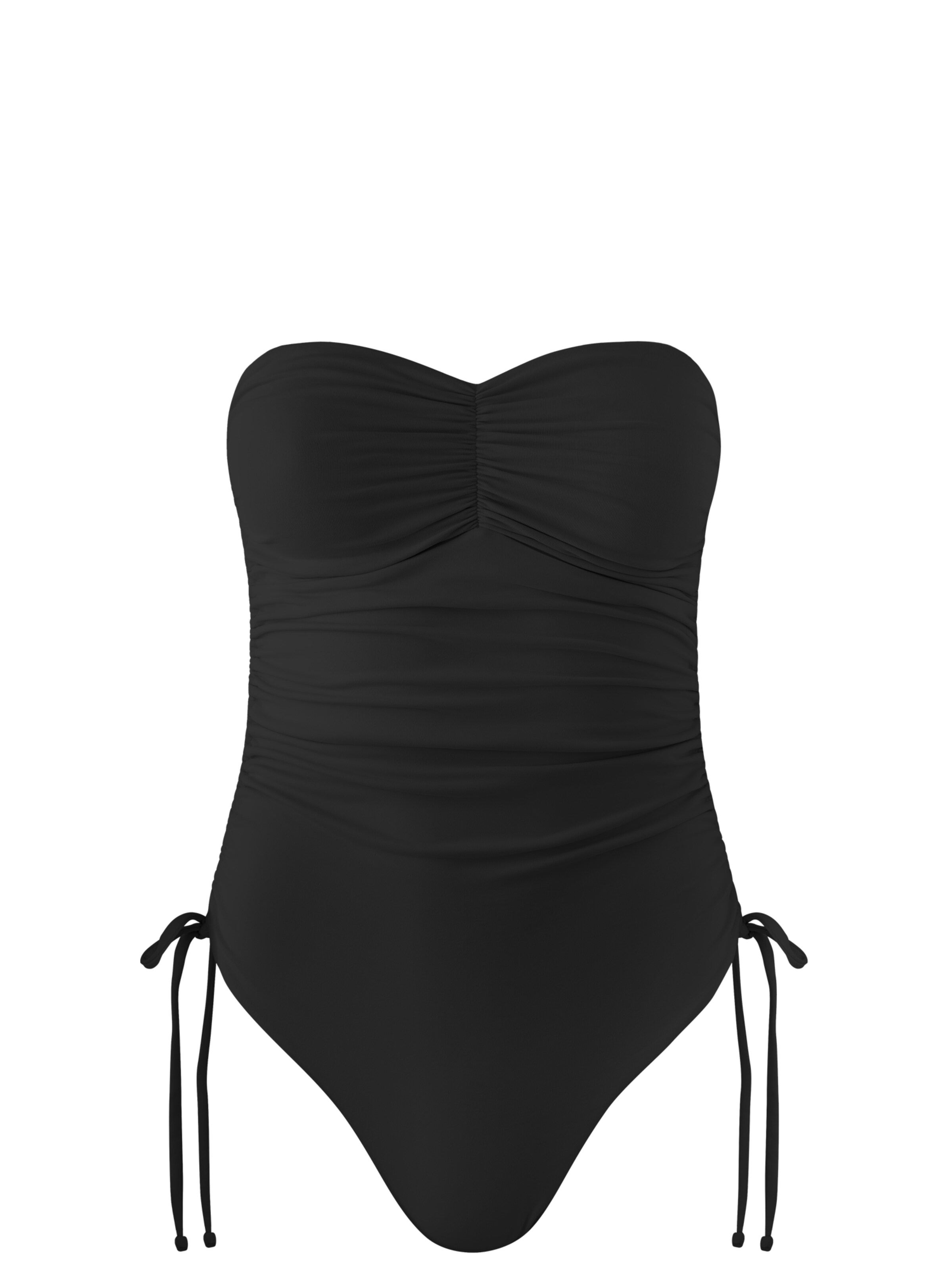 SEA ME SWIM Bandeau Badeanzug 'NOÉVA'‌ in Schwarz