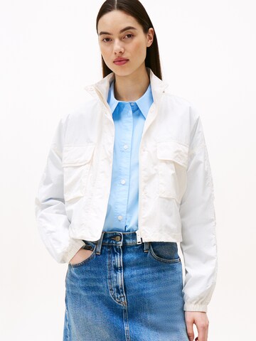 Tommy Jeans Between-season jacket in White: front