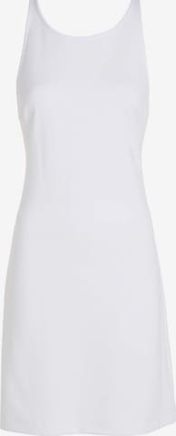Calvin Klein Jeans Jurk 'Sheen' in Wit: voorkant