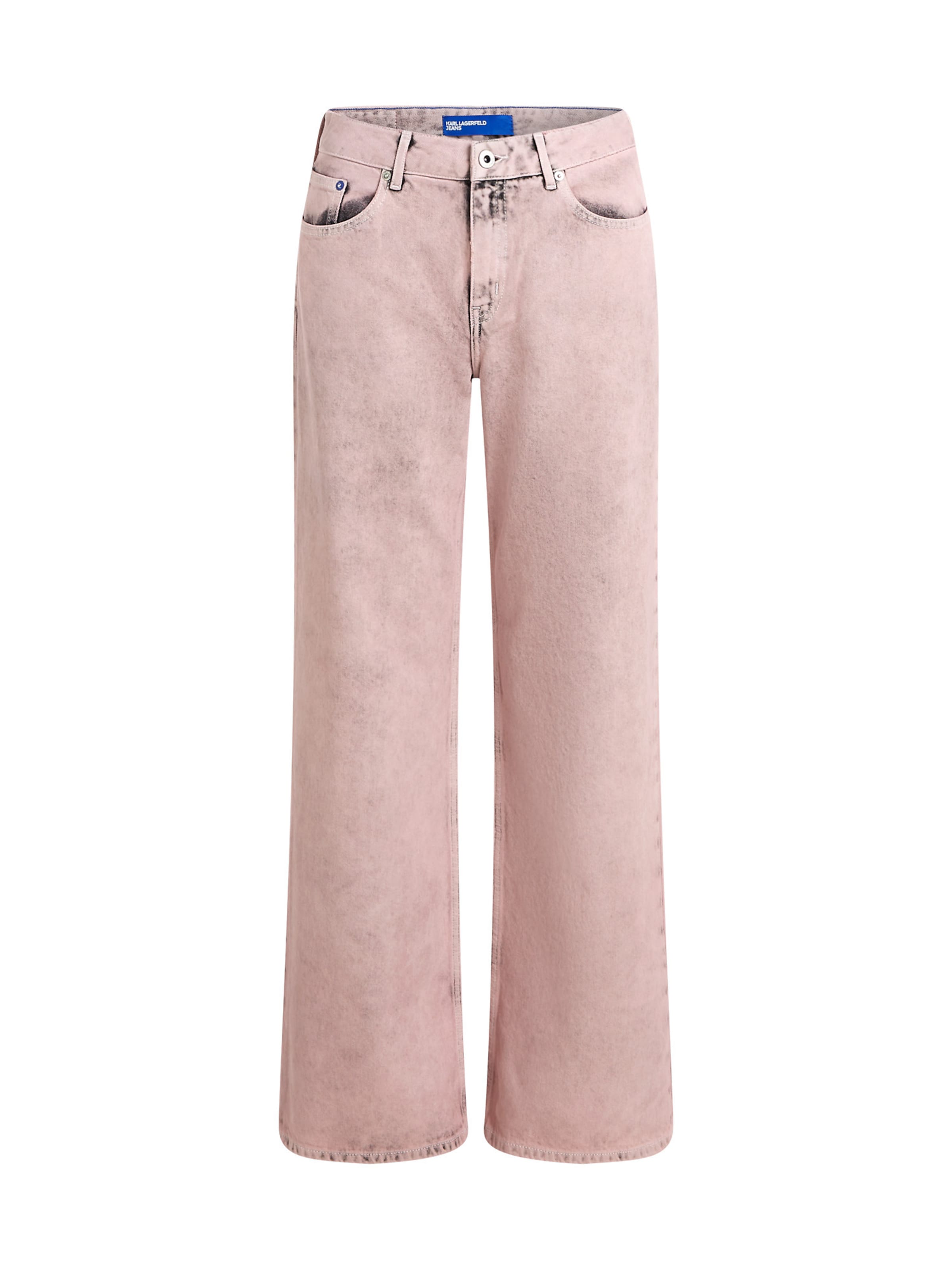 Loosefit Jeans di KARL LAGERFELD JEANS in rosa: frontale