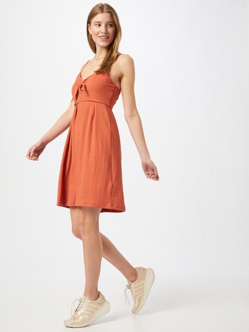 ABOUT YOU Summer Dress 'Lewe' in Brown