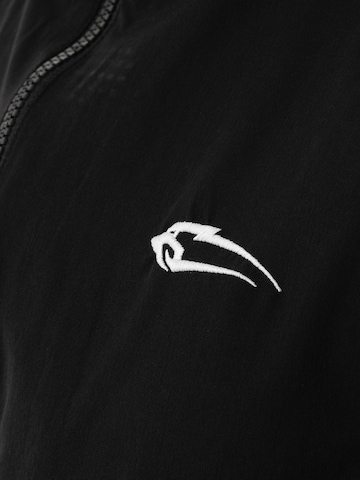 Smilodox Oversize Trainingsjacke Kyson in Schwarz