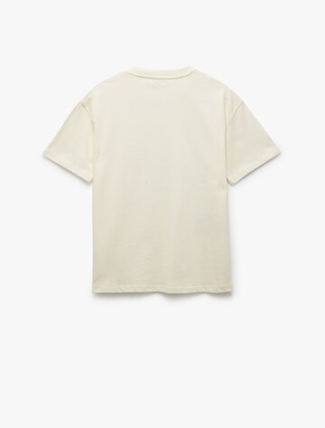 Koton T-Shirt in Beige