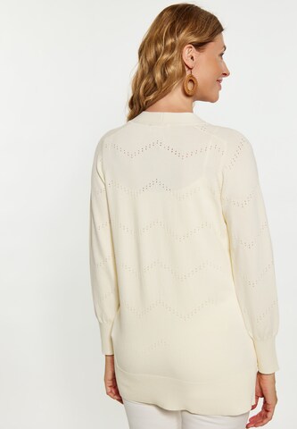 usha FESTIVAL Knit cardigan in Beige