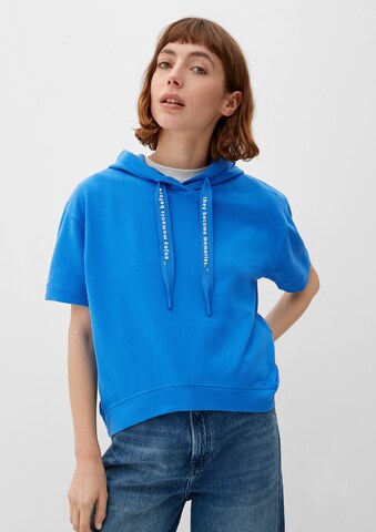 s.Oliver Sweatshirt in Blue: front