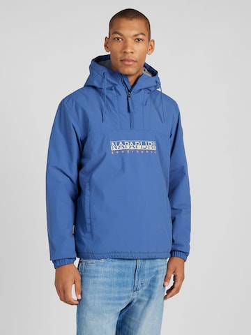 NAPAPIJRI Between-season jacket 'AVERGREEN' in Blue: front