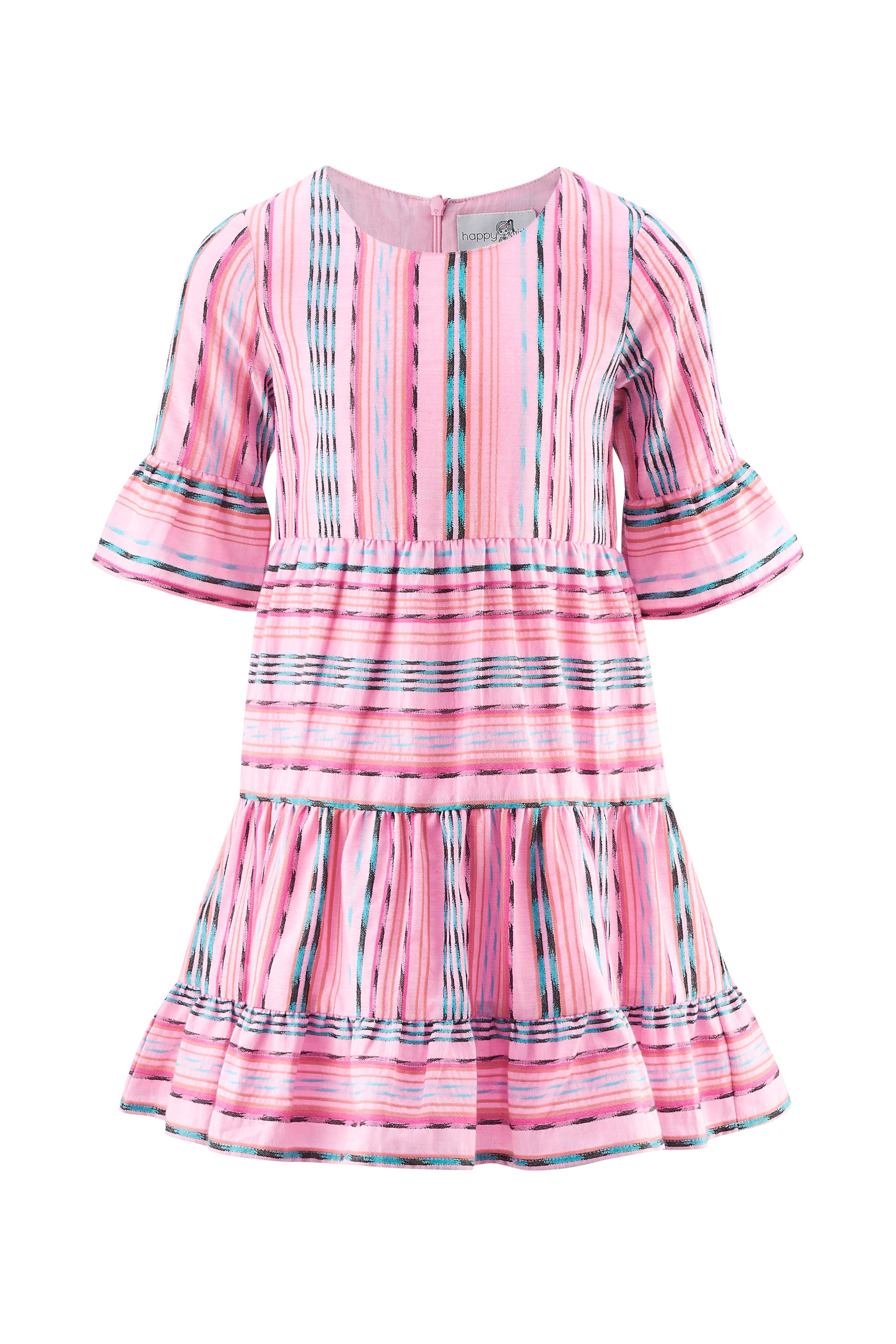 happy girls Φόρεμα σε ροζ: μπροστά