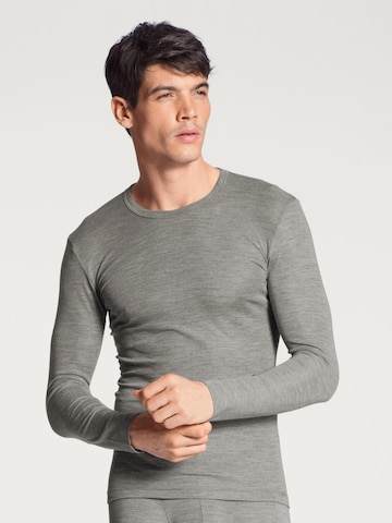 CALIDA Undershirt 'Wool & Silk' in Grey