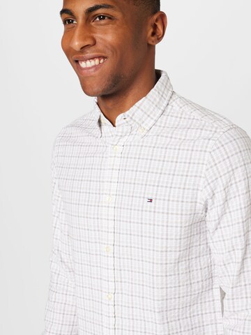 TOMMY HILFIGER Slim fit Button Up Shirt in Grey