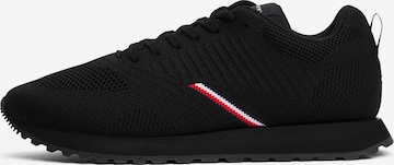 Baskets basses 'NEW RUNNER' TOMMY HILFIGER en noir : devant