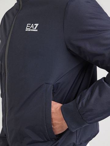 EA7 Emporio Armani Přechodná bunda – modrá