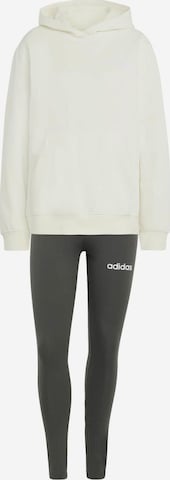 ADIDAS SPORTSWEAR Tréningový komplet 'LEISURE' - Sivá: predná strana