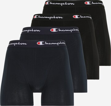 Champion Authentic Athletic Apparel Boxerky – modrá: přední strana