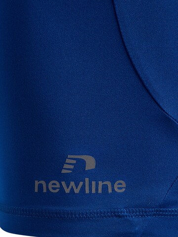 Newline Skinny Sportshorts in Blau