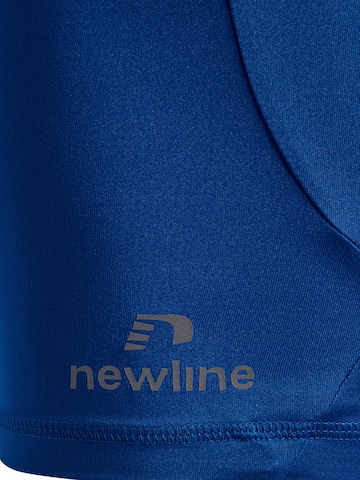 Newline Skinny Sportshorts in Blau
