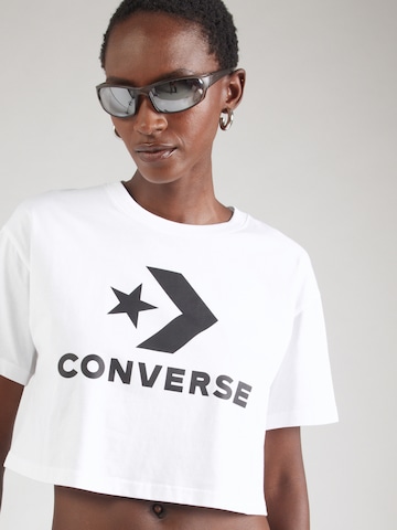 CONVERSE Футболка 'Star Chevron' в Белый