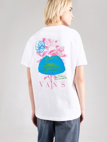 VANS Majica 'TALK TALK' | bela barva: sprednja stran