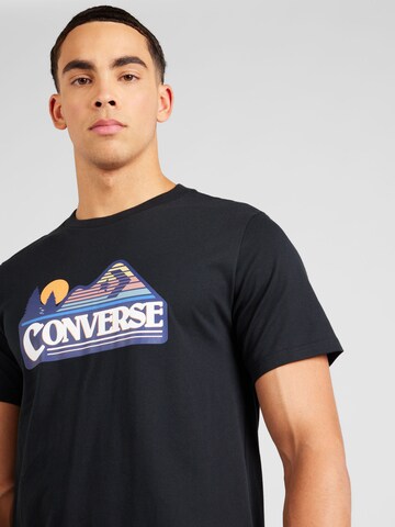 T-Shirt CONVERSE en noir