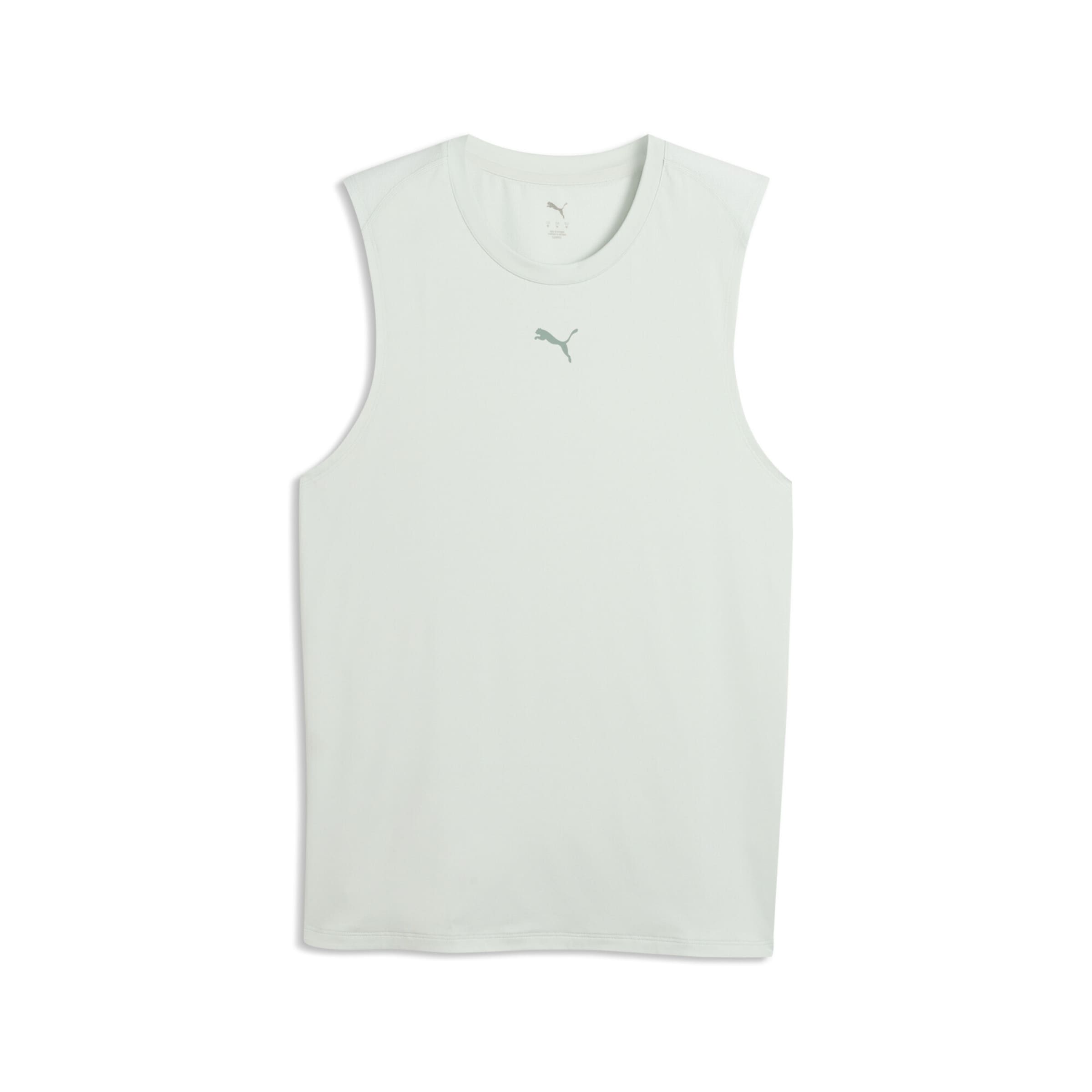 PUMA Performance shirt in Green: front