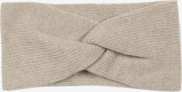 Zwillingsherz Headband in Beige: front