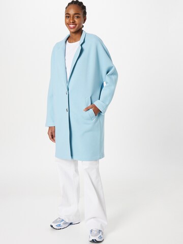 ESPRIT Přechodný kabát – modrá: přední strana