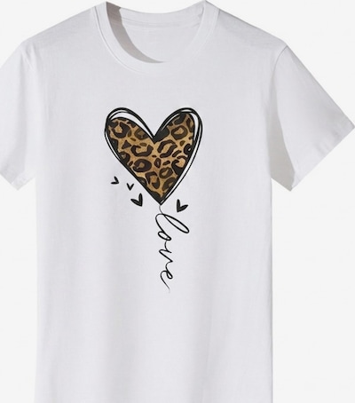 LapaPlus Shirt 'Women's Short Sleeve Shirt Summer Tops' in S in weiß, Produktansicht