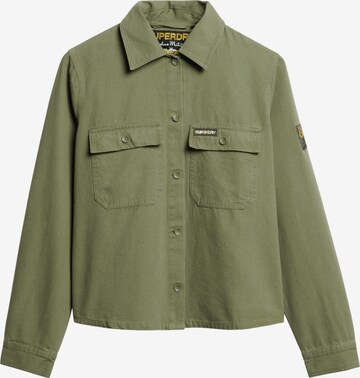 Superdry Between-Season Jacket in Green: front