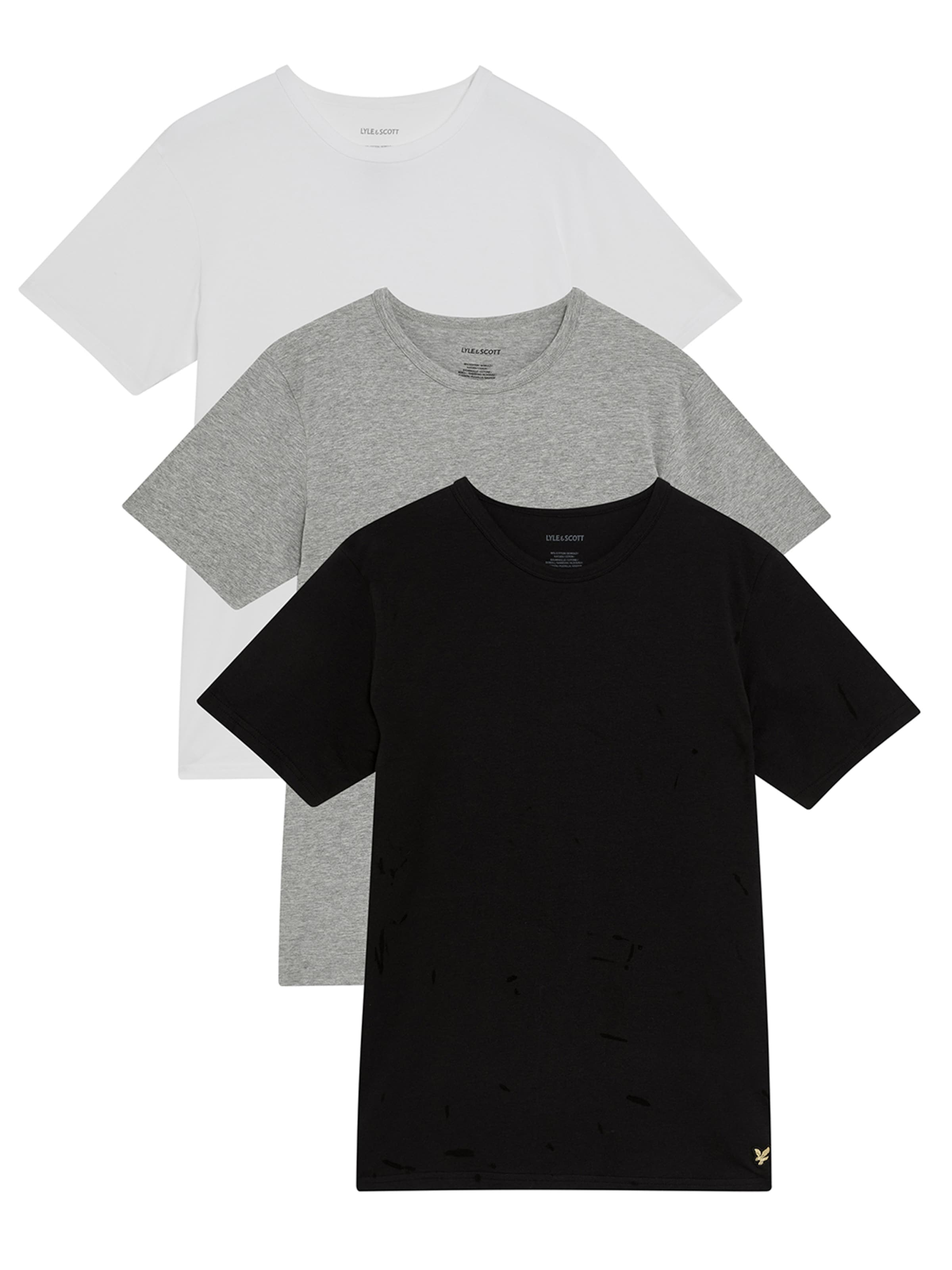 Lyle & Scott Shirt in Grijs: voorkant