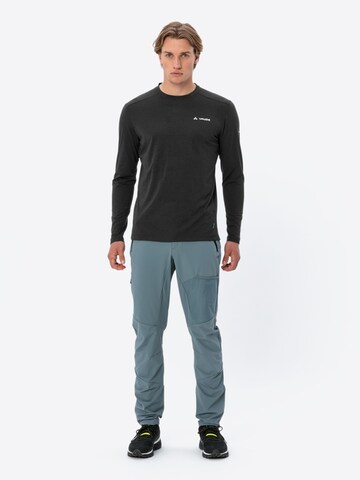 VAUDE Functioneel shirt 'Sveit II' in Zwart