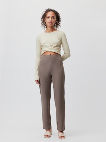 LeGer by Lena Gercke - regular Pantalón 'Laurentia' en marrón