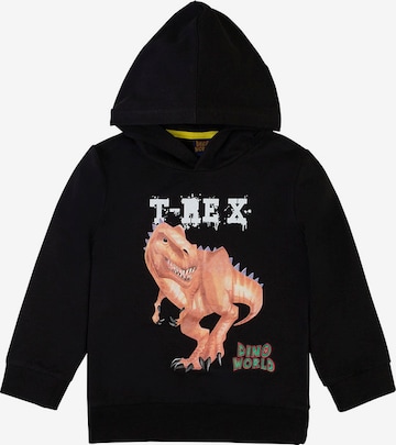 Dino World Sweatshirt in Black: front