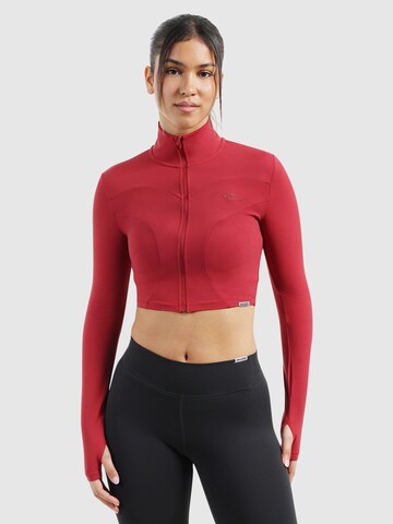 Smilodox Training Jacket ' Brianna ' in Red: front