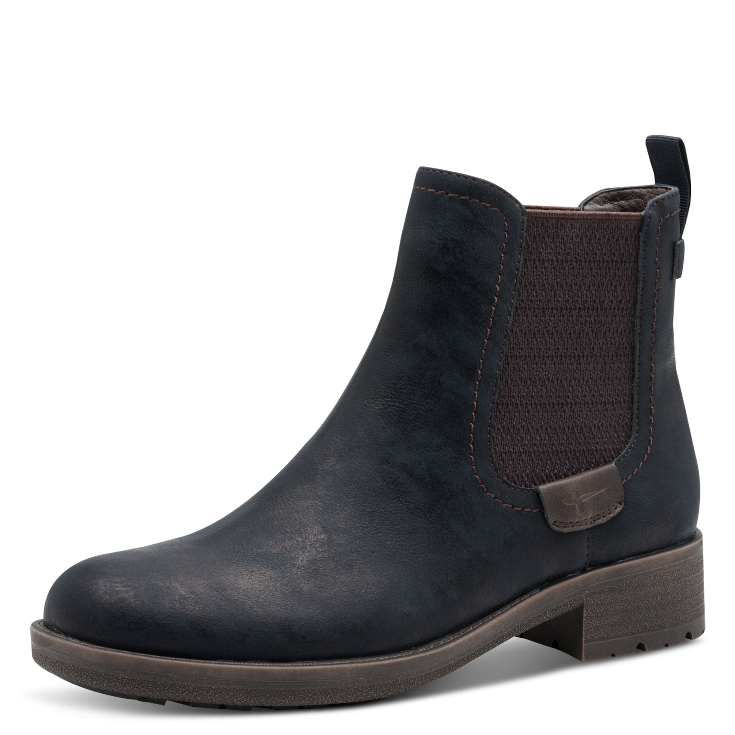 Tamaris Chelsea Boots in Blue: front