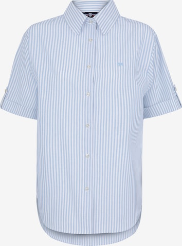 Camicia da donna di Jimmy Sanders in blu: frontale