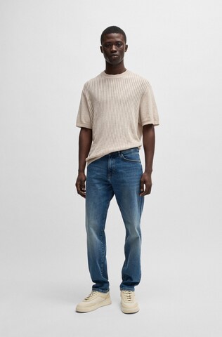 BOSS Trui 'Ajordino' in Beige