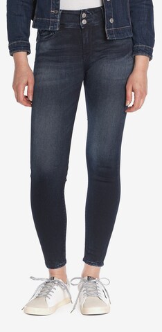 Le Temps Des Cerises Skinny Jeans in Blau: predná strana