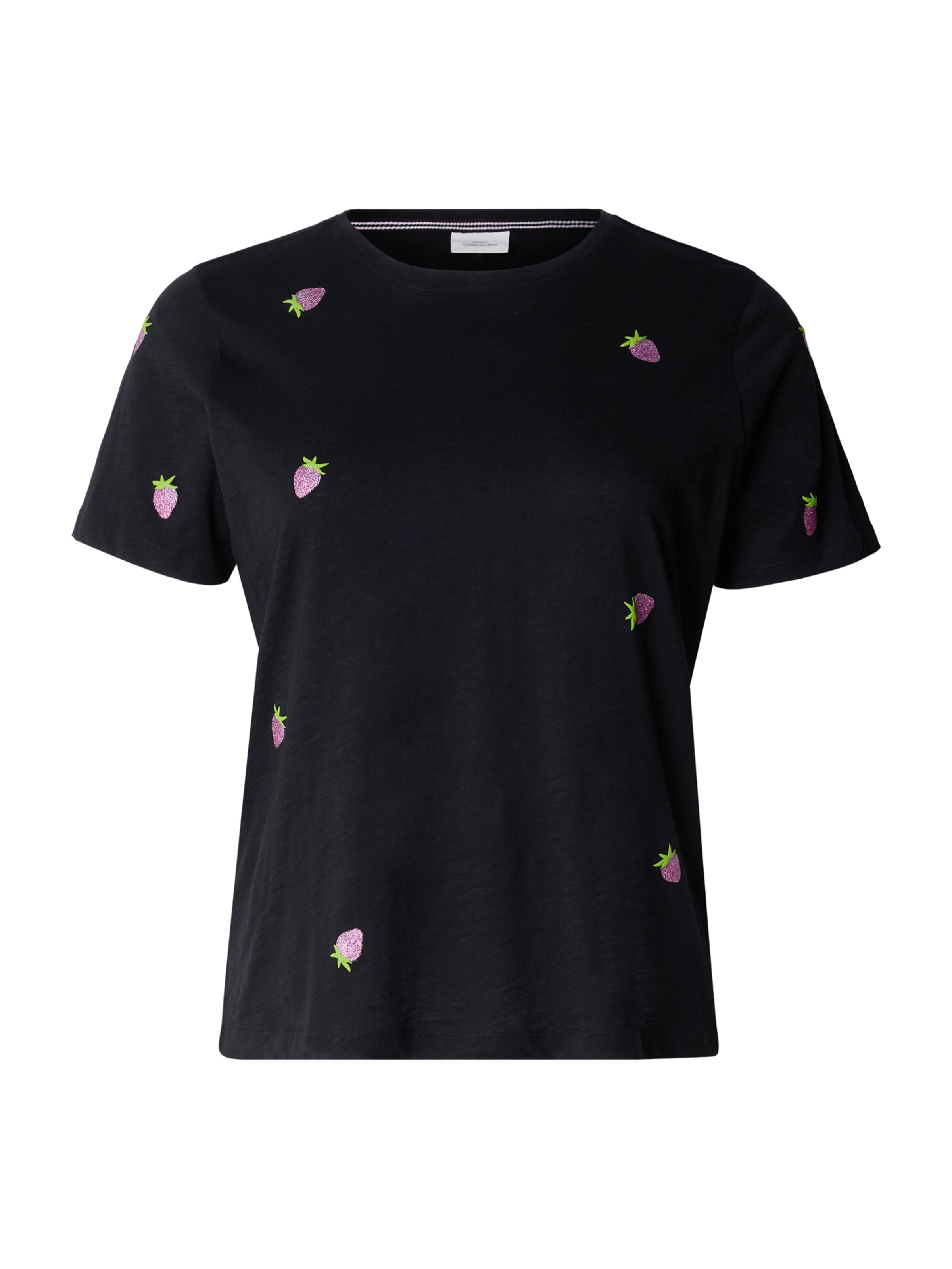 ONLY Carmakoma Tričko 'CARKITA' – černá: přední strana