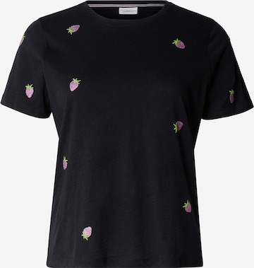 ONLY Carmakoma Majica 'CARKITA' | črna barva: sprednja stran