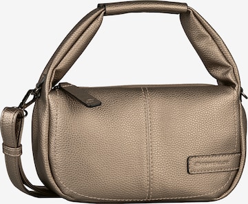 TOM TAILOR Handtasche 'Olya' in Grau: Vorderseite