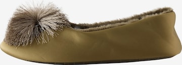 Next - Zapatillas de casa en verde: frente