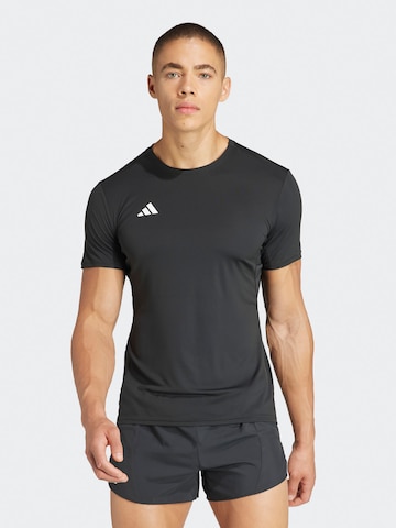 ADIDAS PERFORMANCE Функциональная футболка 'Adizero Essentials' в Черный: спереди