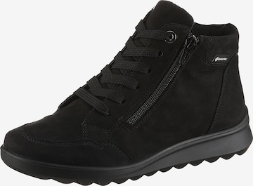 ARA Lace-Up Boots in Black: front