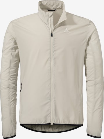 Veste outdoor ' Bike Jacket Style Cannobio MNS ' Schöffel en blanc : devant