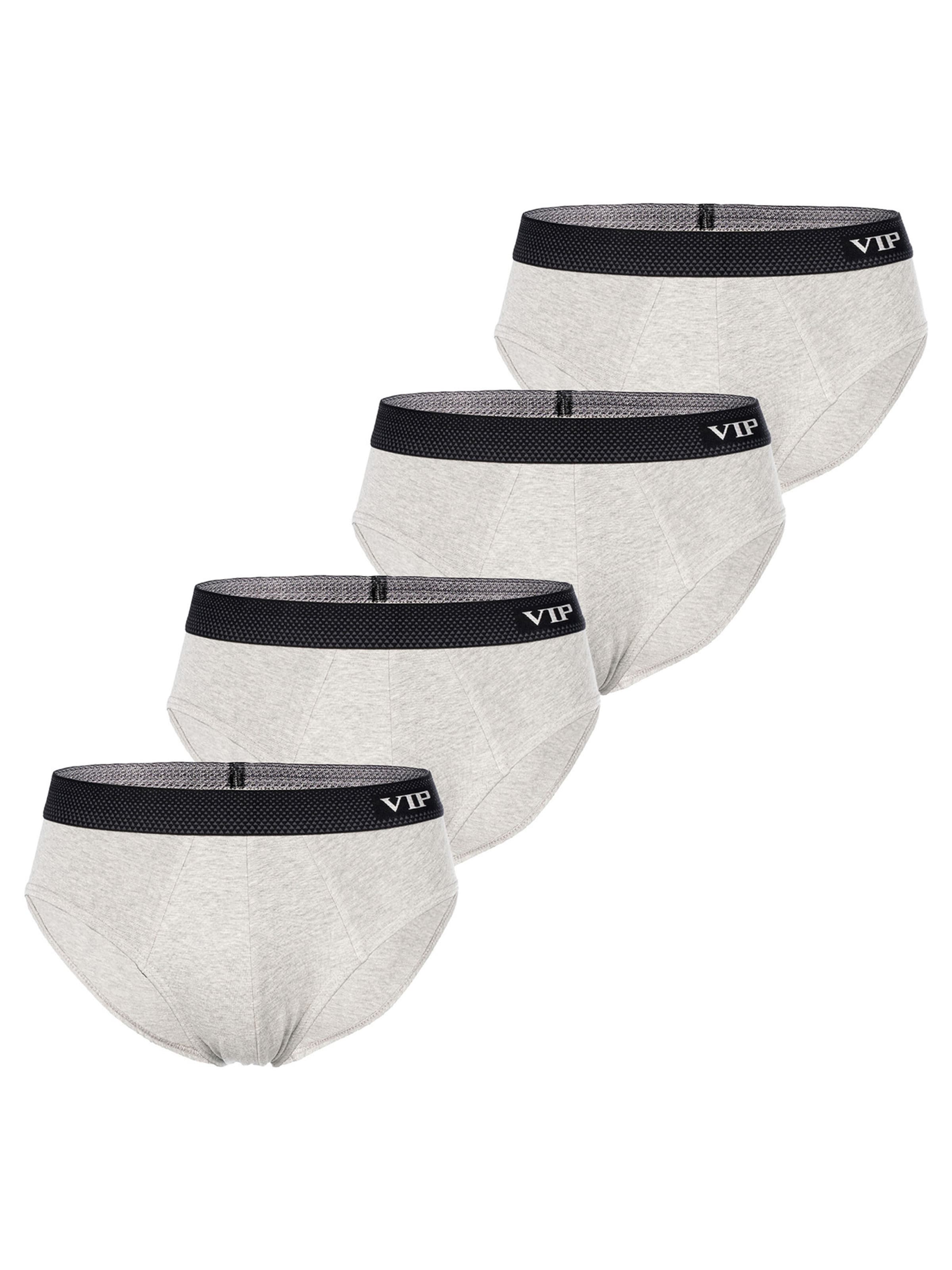 VIP Slip ' Premium Jersey Stretch ' in Grey: front