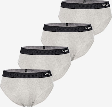 Slip ' Premium Jersey Stretch ' VIP en gris : devant