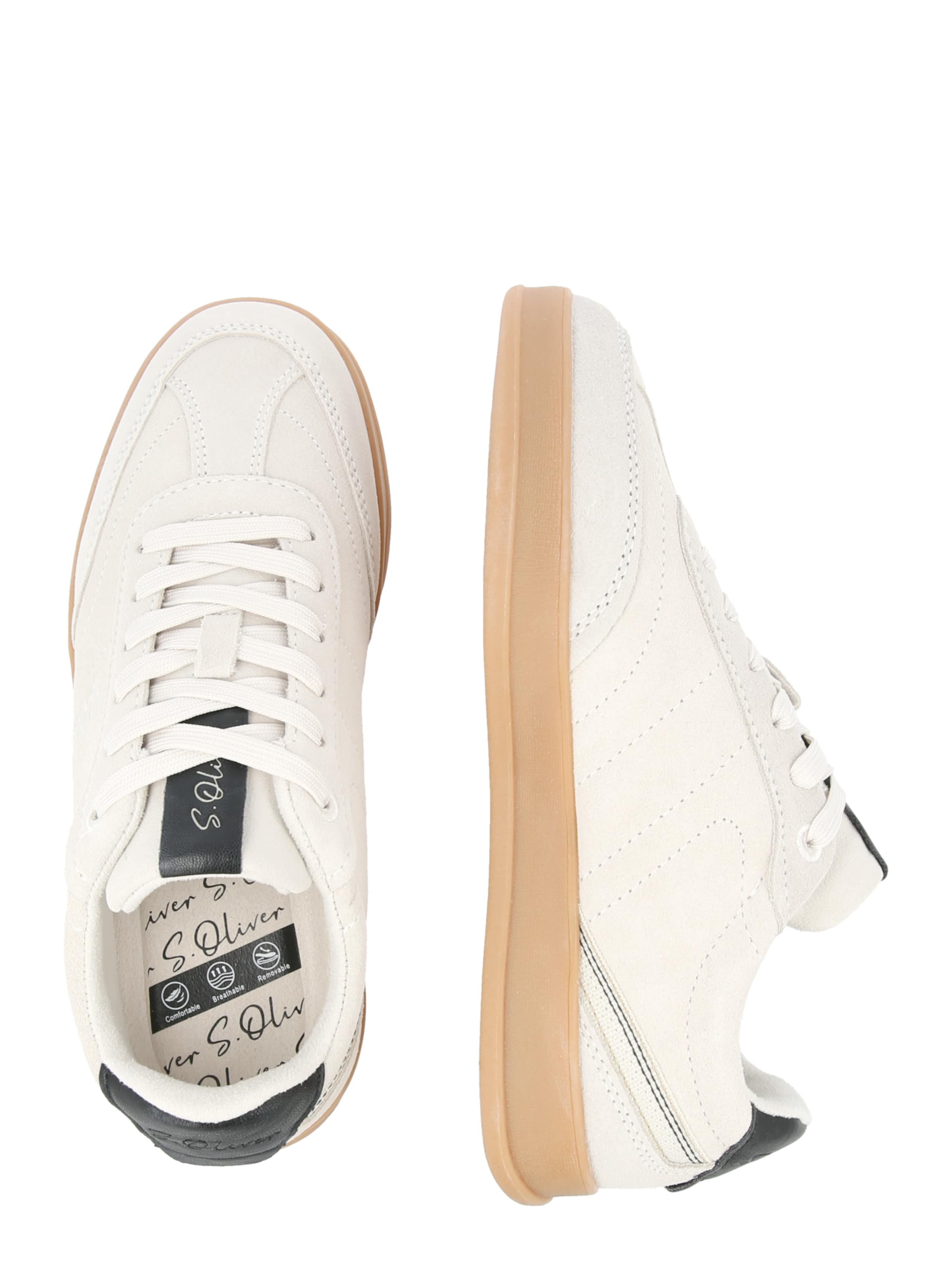 s.Oliver Sneaker in Beige