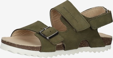 Jochie & Freaks Sandals & Slippers in Green: front